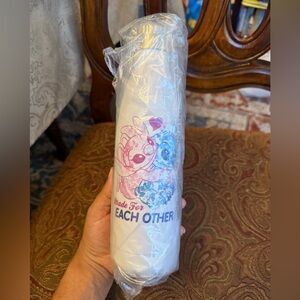 Disney's Lilo & Stitch Angel And Stitch Made For Each Other Water Bottle